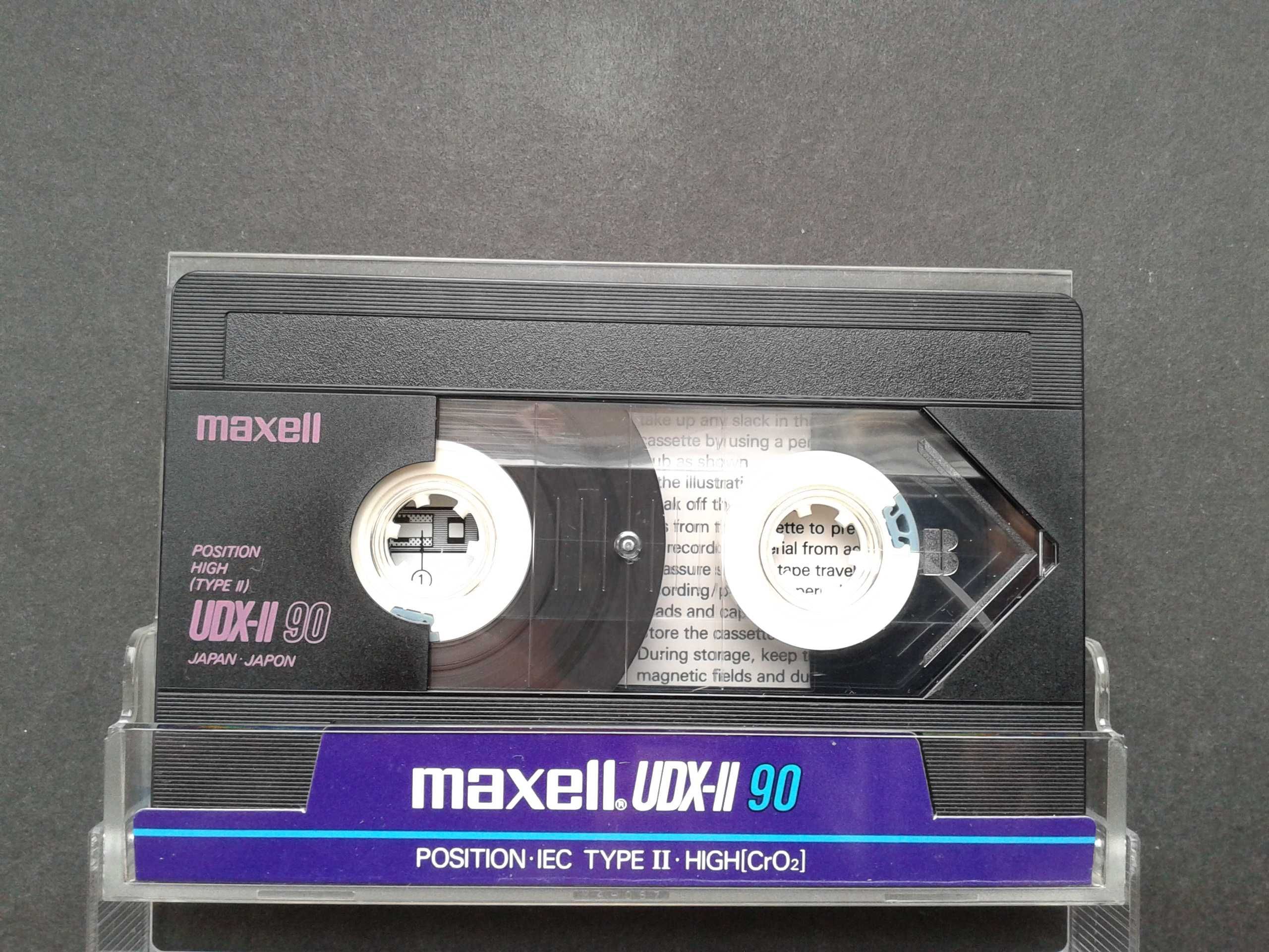 Аудиокассета Maxell UDX-II 90