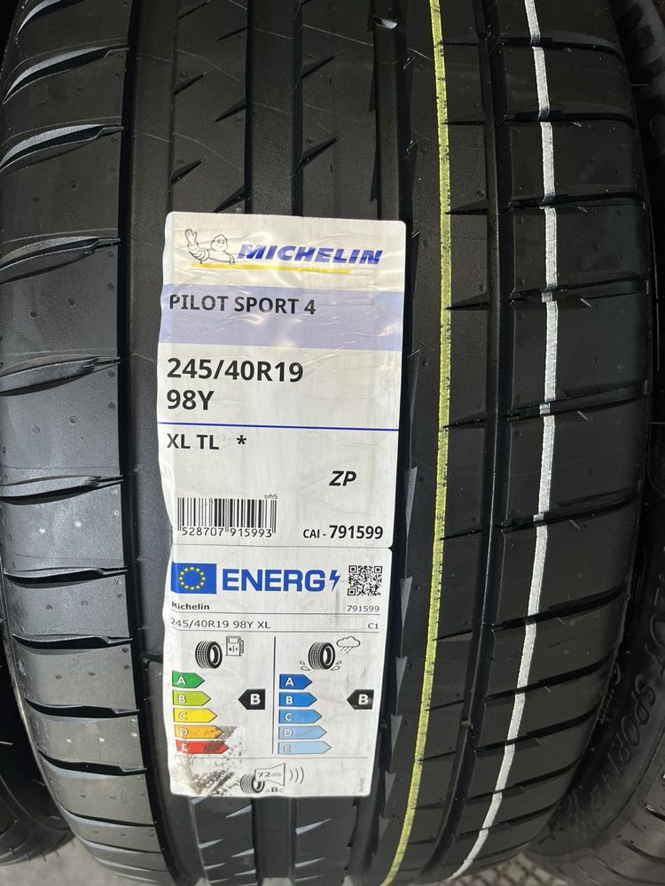 275/35/19+245/40/19 R19 Michelin Pilot Sport 4S ZP 4шт нові