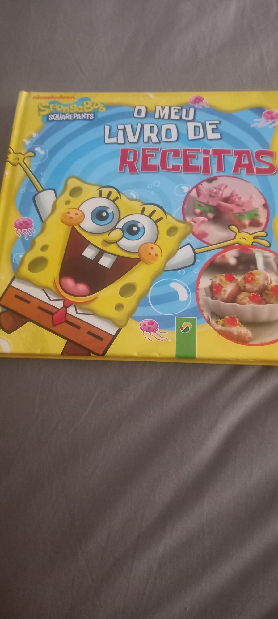 Livro receitas Sponge Bob