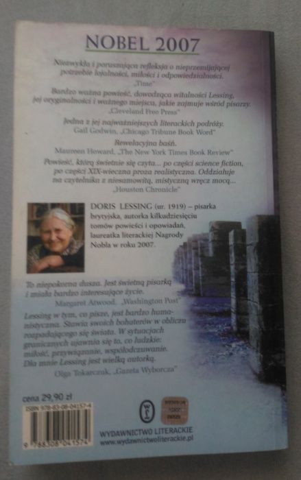 Pamiętnik przetrwania - Noblistki Doris Lessing