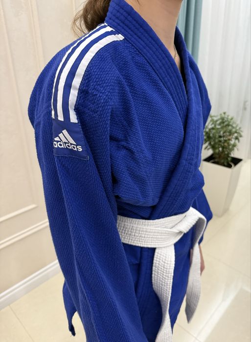 Кимоно для дзюдо Adidas Djudo Uniform Training синє (170 см)