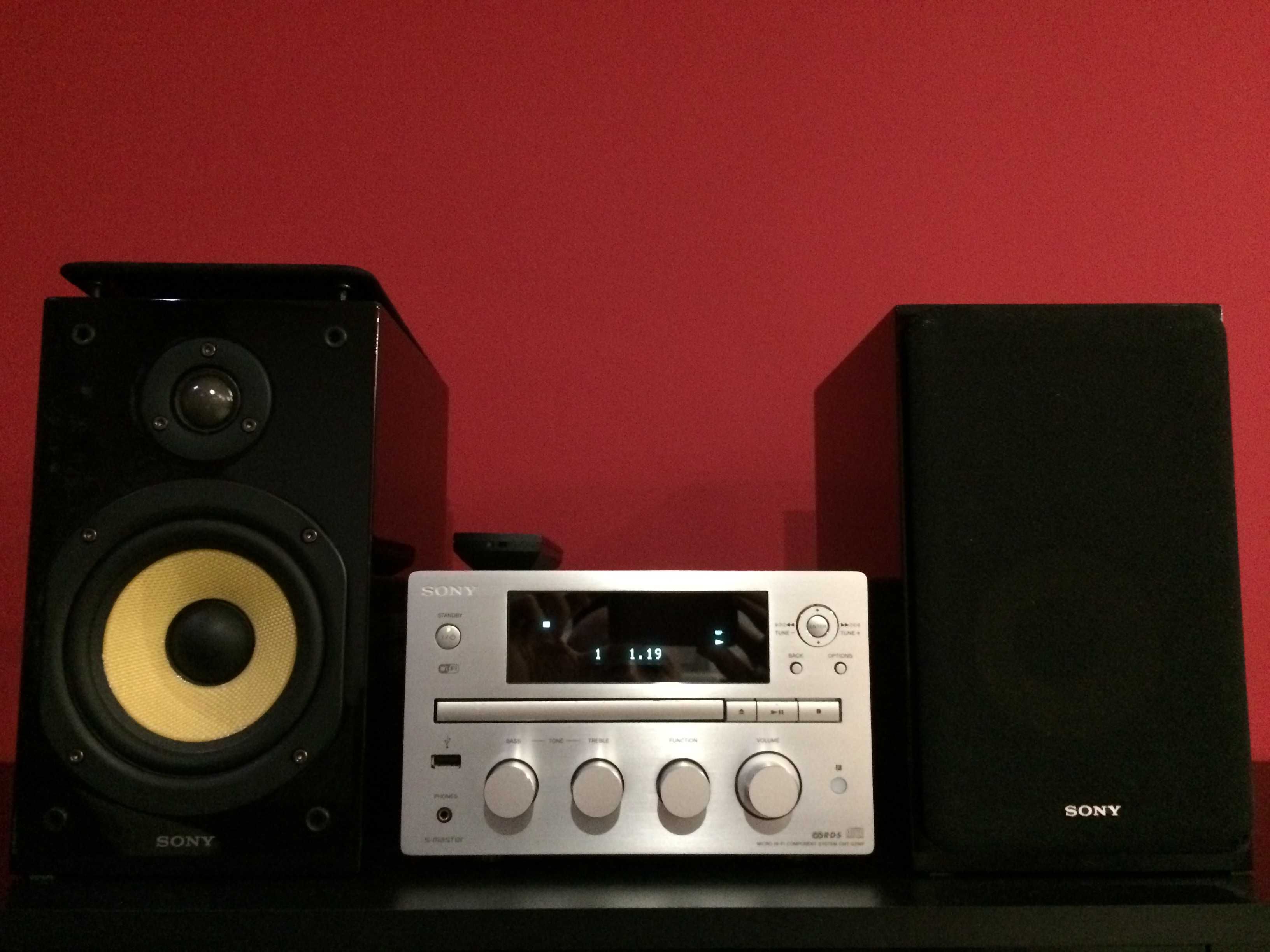 SONY CMT-G2NiP wieża 2X50 Wi-Fi DAB+ radio internetowe piękny stan !