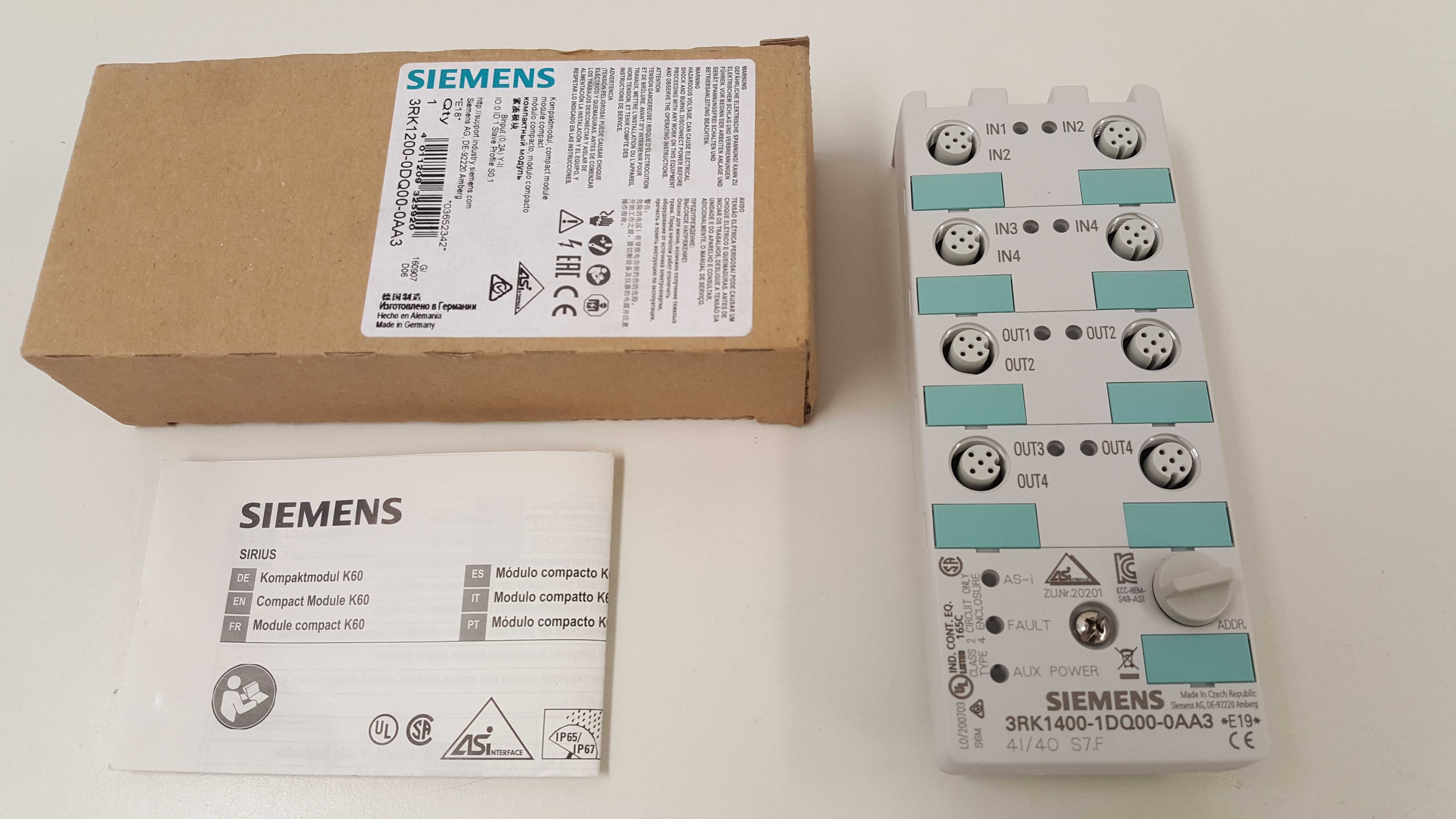 Moduł kompaktowy Siemens 3RK1200-1DQ00-0AA3