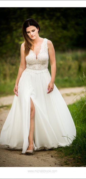 Suknia ślubna boho