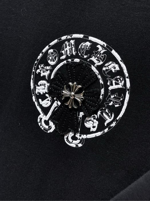 CHROME HEARTS футболка мужская оверсай белая черная унисекс оригинал