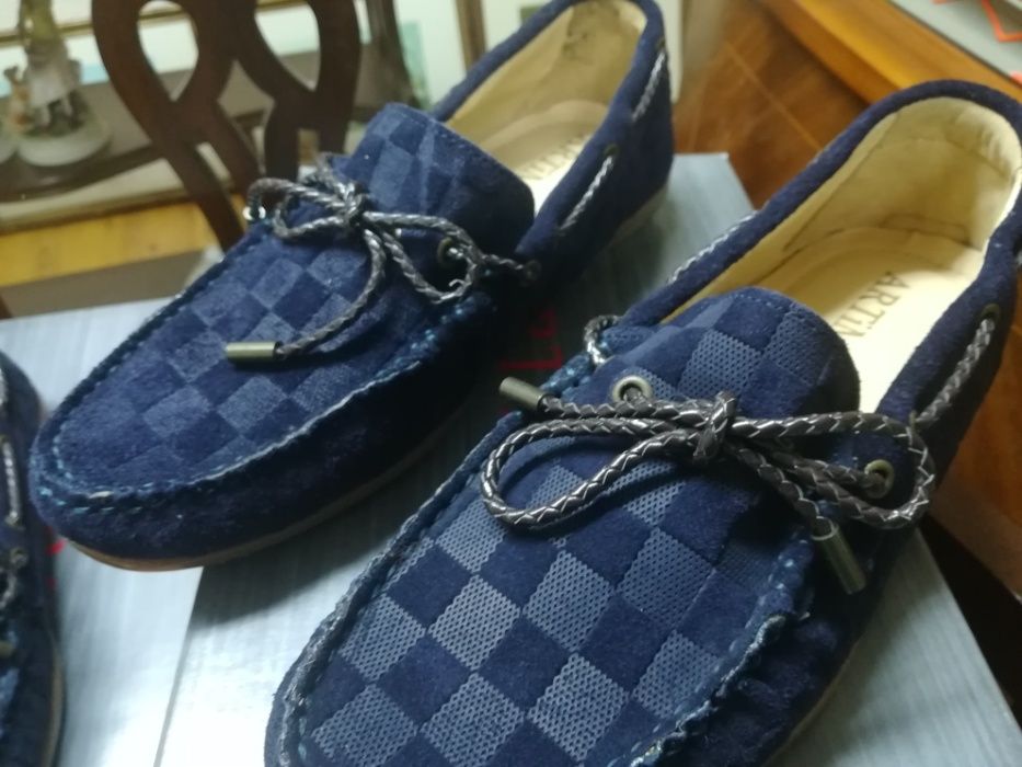 Moucassin Azul Homem