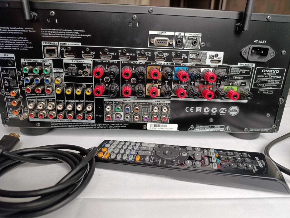 Ресівер Onkyo TX-NR828 • 7.2 • 2013