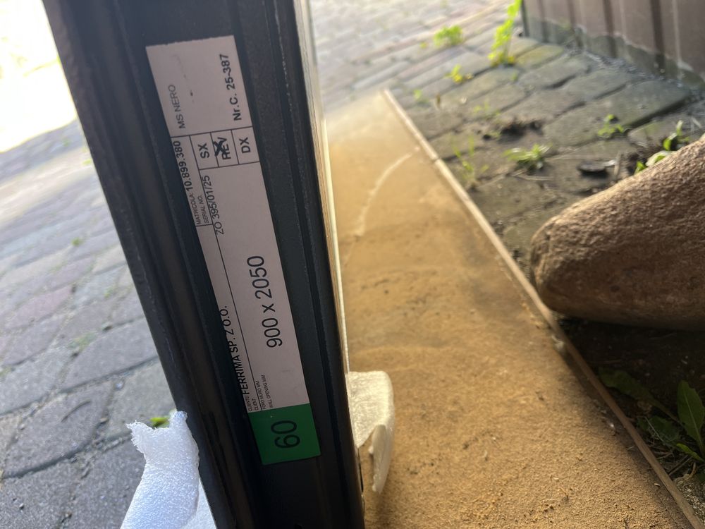 Drzwi ppoż EI60 stalowe dwukierunkowe
