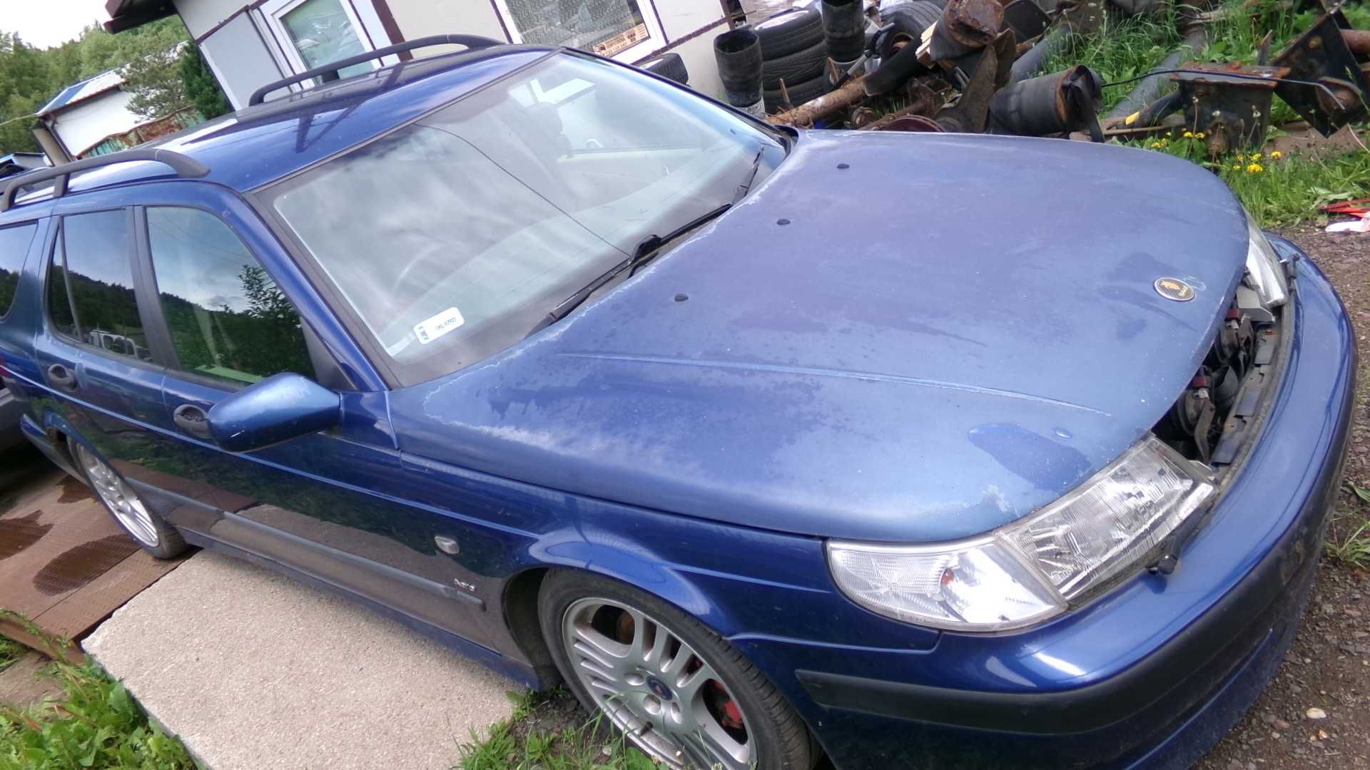 Cze5 Silnik +  skrzynia biegów swap kompletny saab 95 aero 2.3T