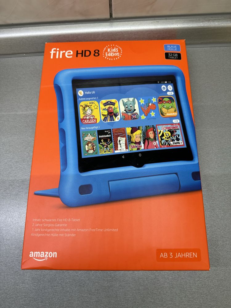 Дитячий планшет amazon fire hd 8 kids edition