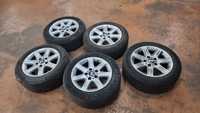 5 Jantes 16" bmw serie 1 e 3 pneu 205 55