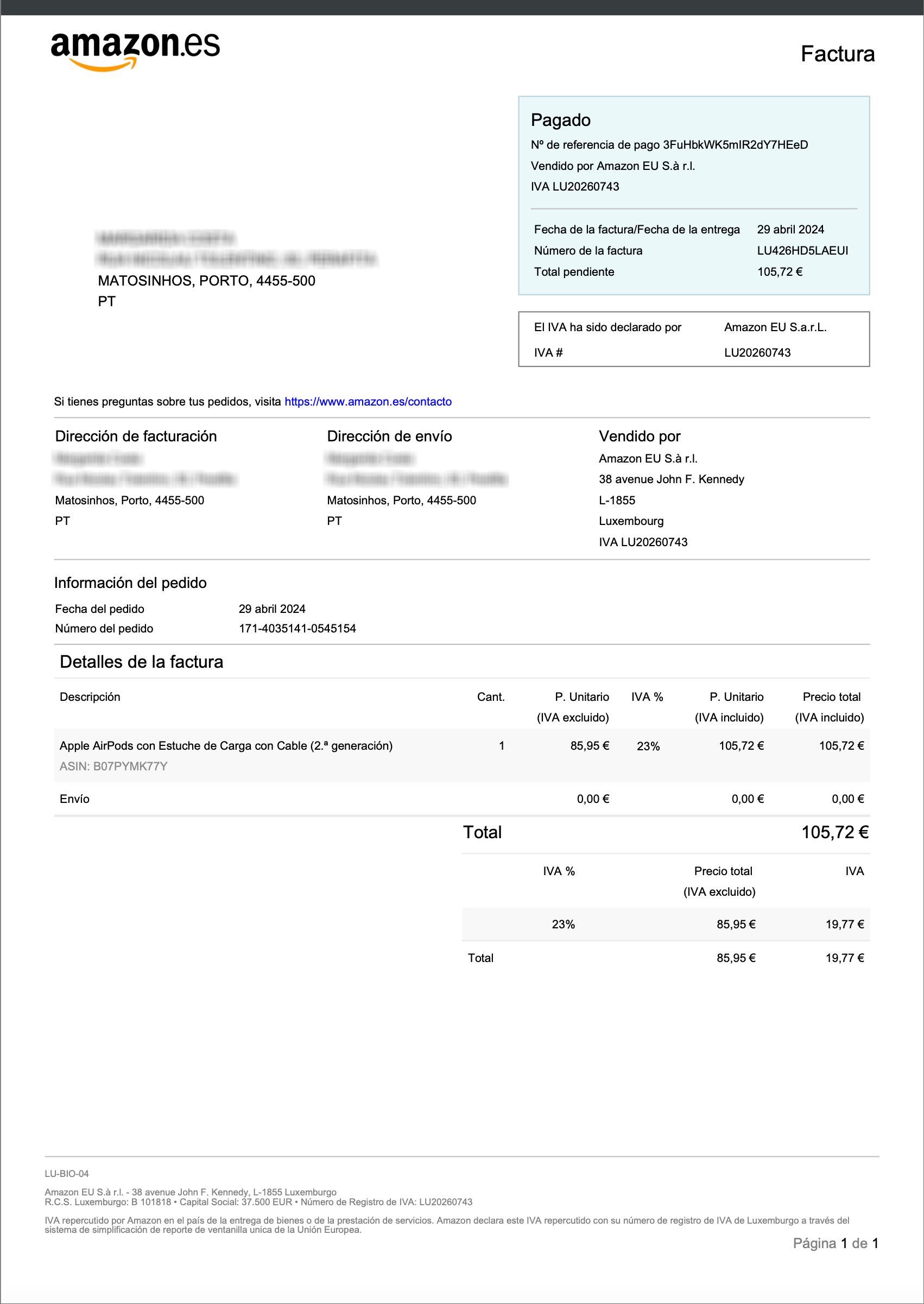AirPods 2ª geração como novos