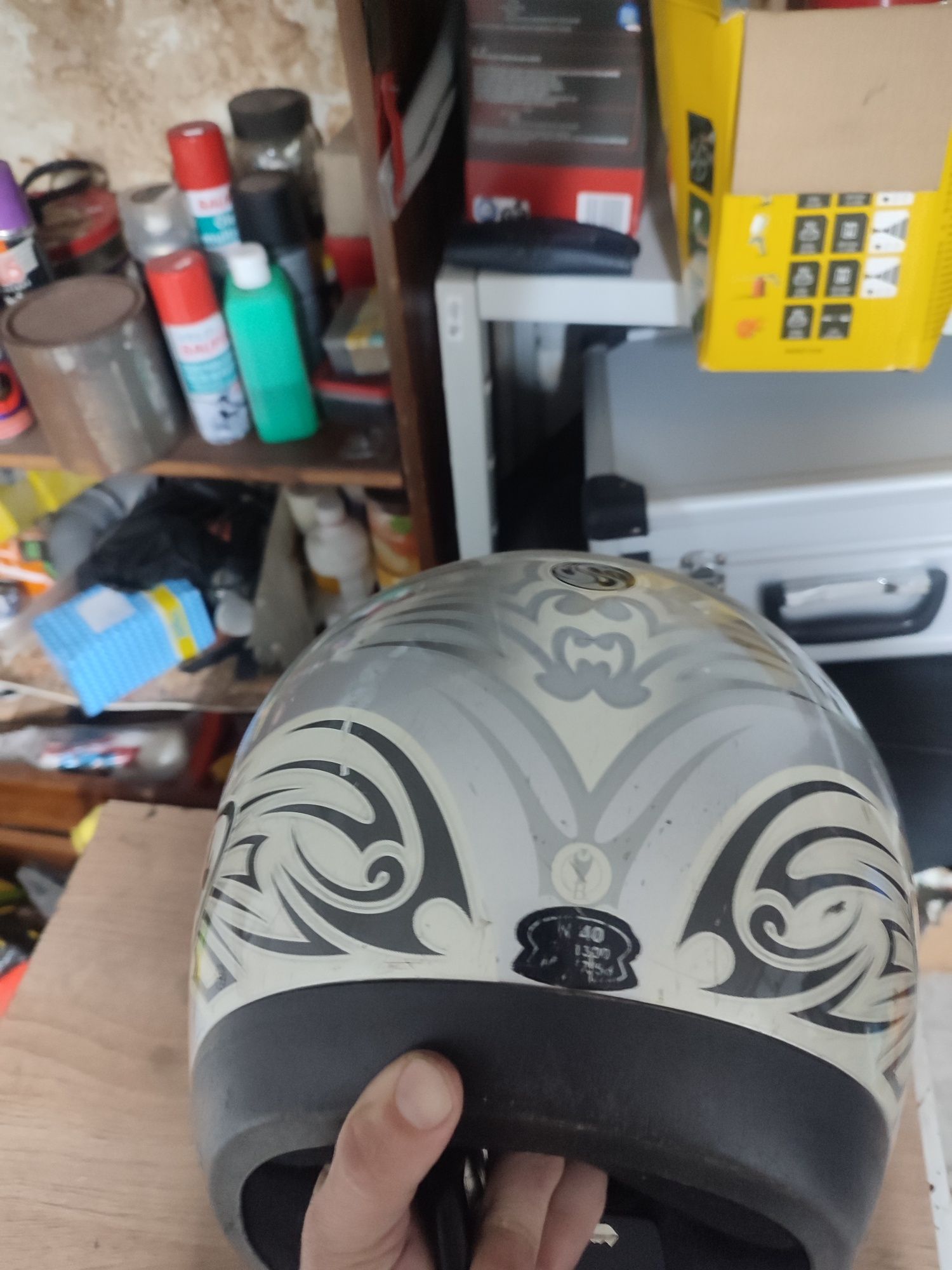 Capacete mota marca NAUy