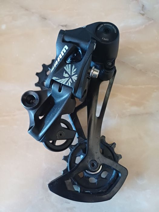 Desviador + Manipulo SRAM NX Eagle 12 velocidades com poucos km