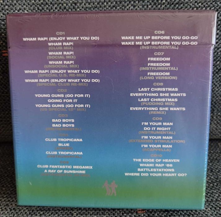 Wham - The Singles: Echoes from the Edge of Heaven - Box 10CD Selado