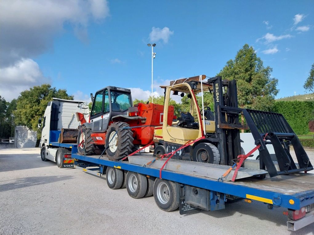 Serviços de camião grua e transportes diversos