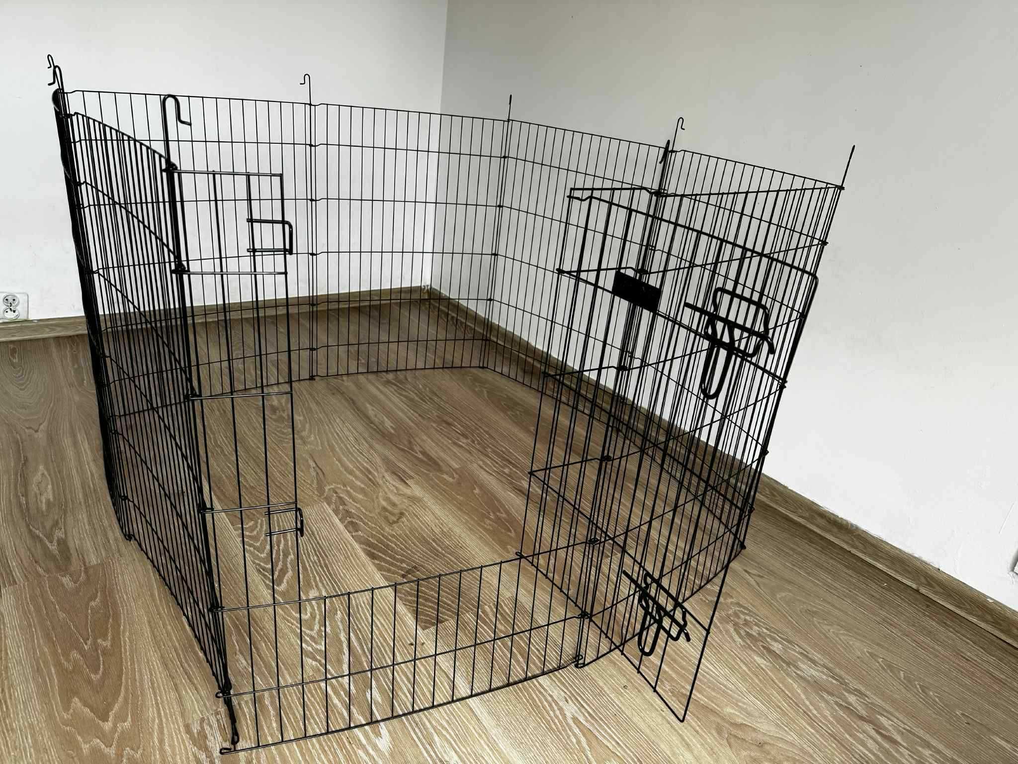 Kojec dla psów królików gryzoni 8 elementów 57x78cm KERBL