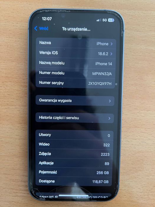 Iphone 14 w dobrym stanie