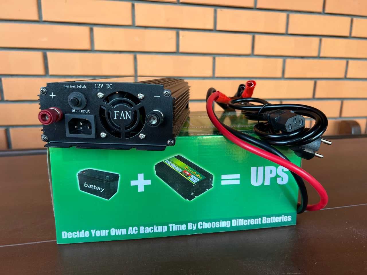 Инвертор • Преобразователь напряжения • Wimpex 3200 W 12-220 UPS ДБЖ