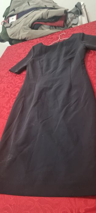 Vestido azul marinho