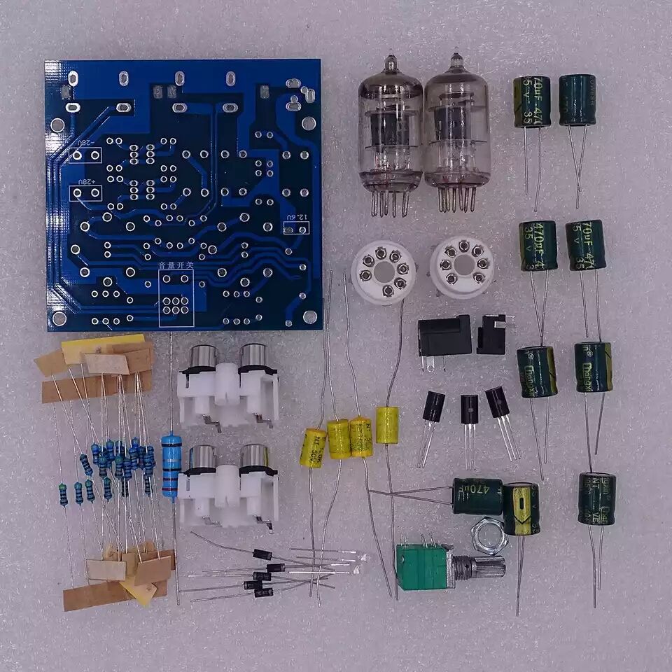 Усилитель ламповый, набор для сборки, радиоконструктор. АС12V.