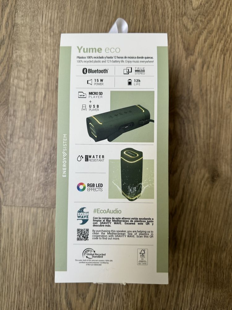 Colusa de som Yume Energy Sistem