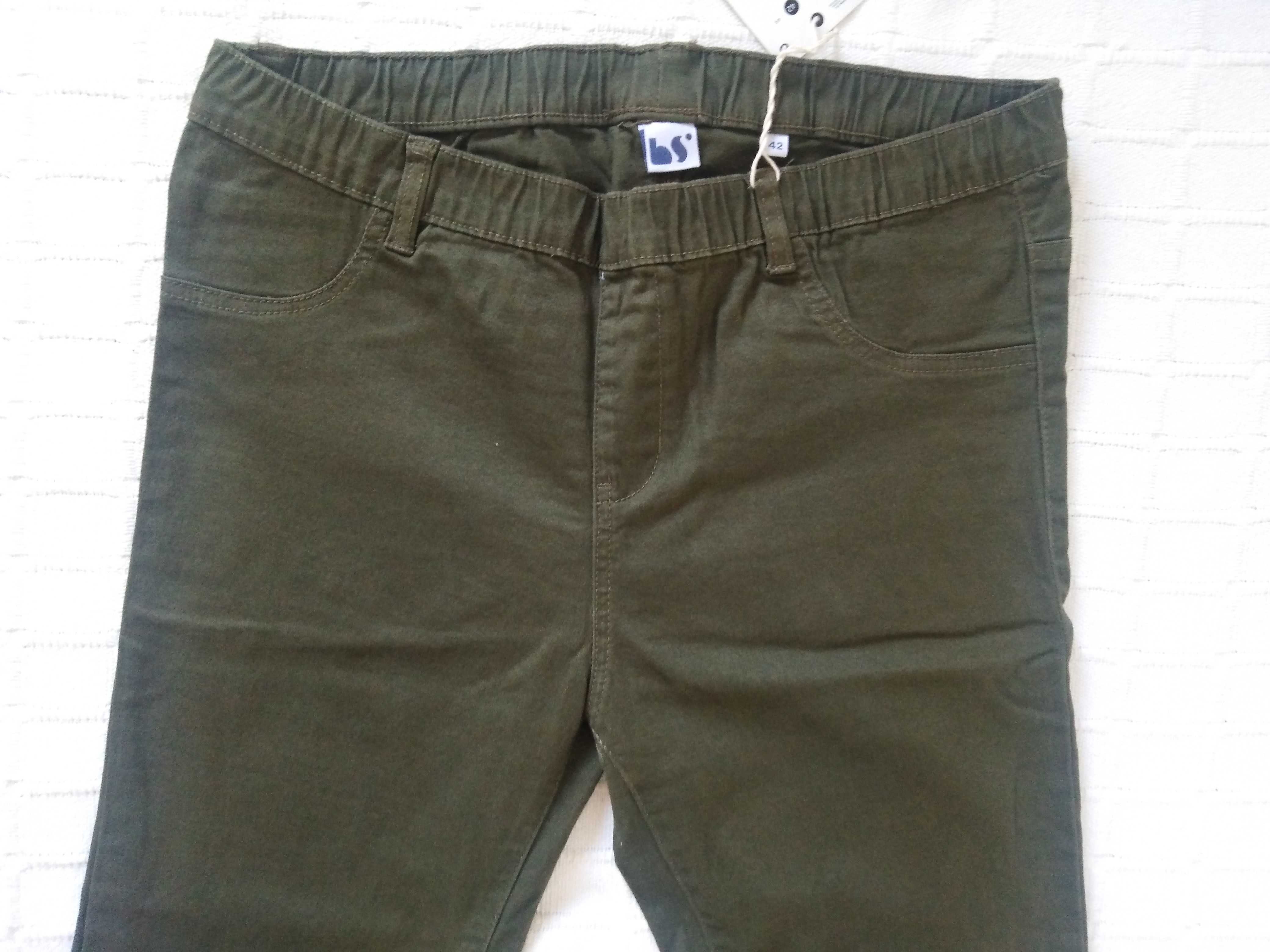 Calças Ganga Verdes Basics 42
