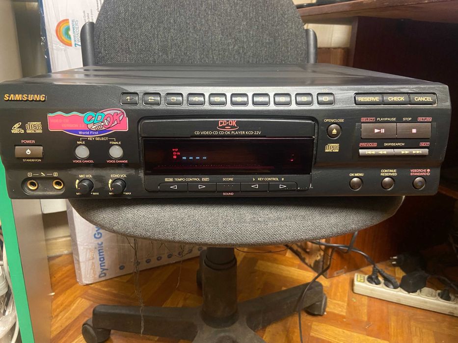DVD  плеер  проигрыватель CD  Samsung KCD-22V