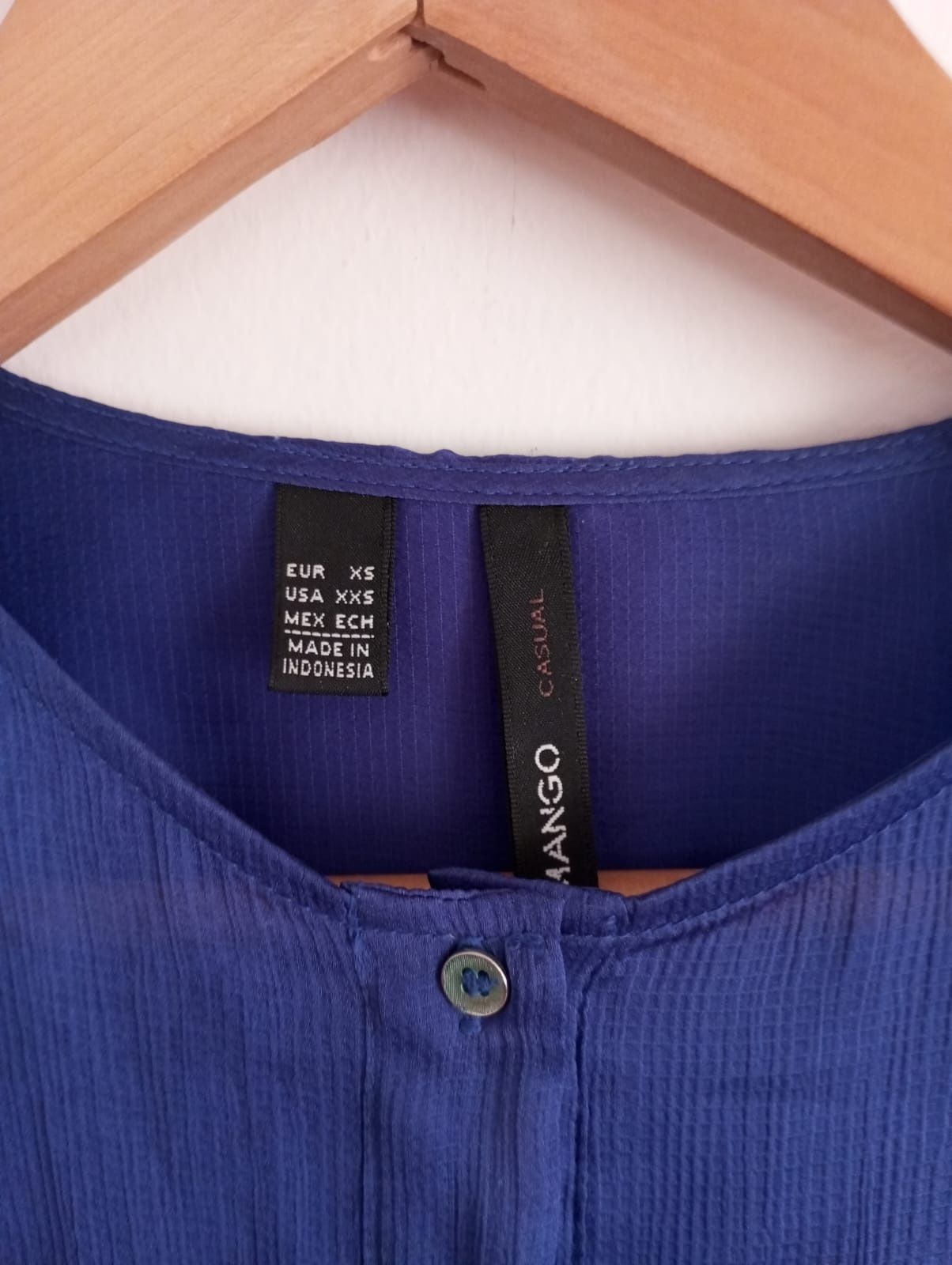 Camisa Túnica Mango Tamanho XS