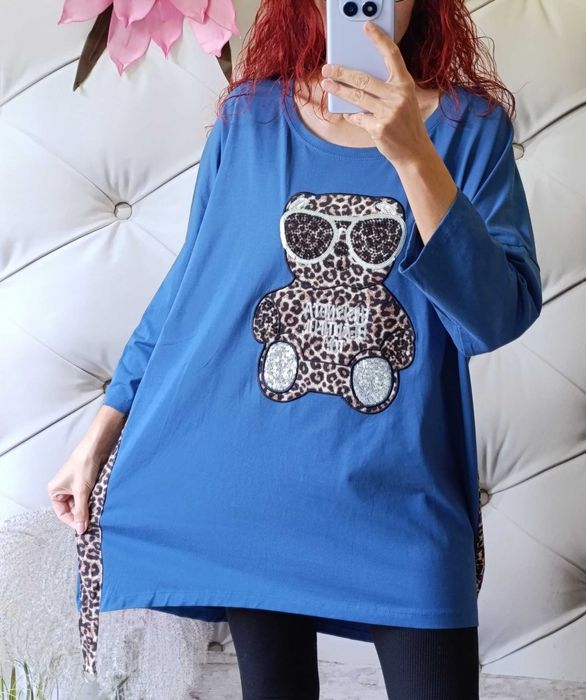 TAUNIKA oversize kolory PLUS SIZE bawelna