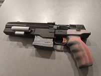 MALORIAN Pistolet Broń Cyberpunk 2077 druk 3D