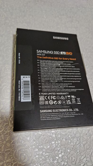 Sprzedam nowy dysk Samsung 870 EVO SSD 1TB - oryginalnie zapakowany.