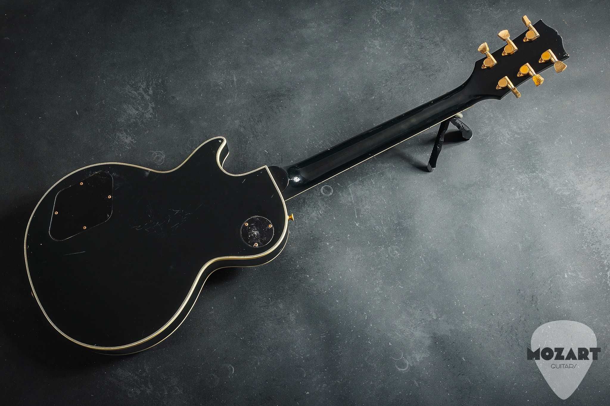 Burny Les Paul Custom Ebony, 1990's