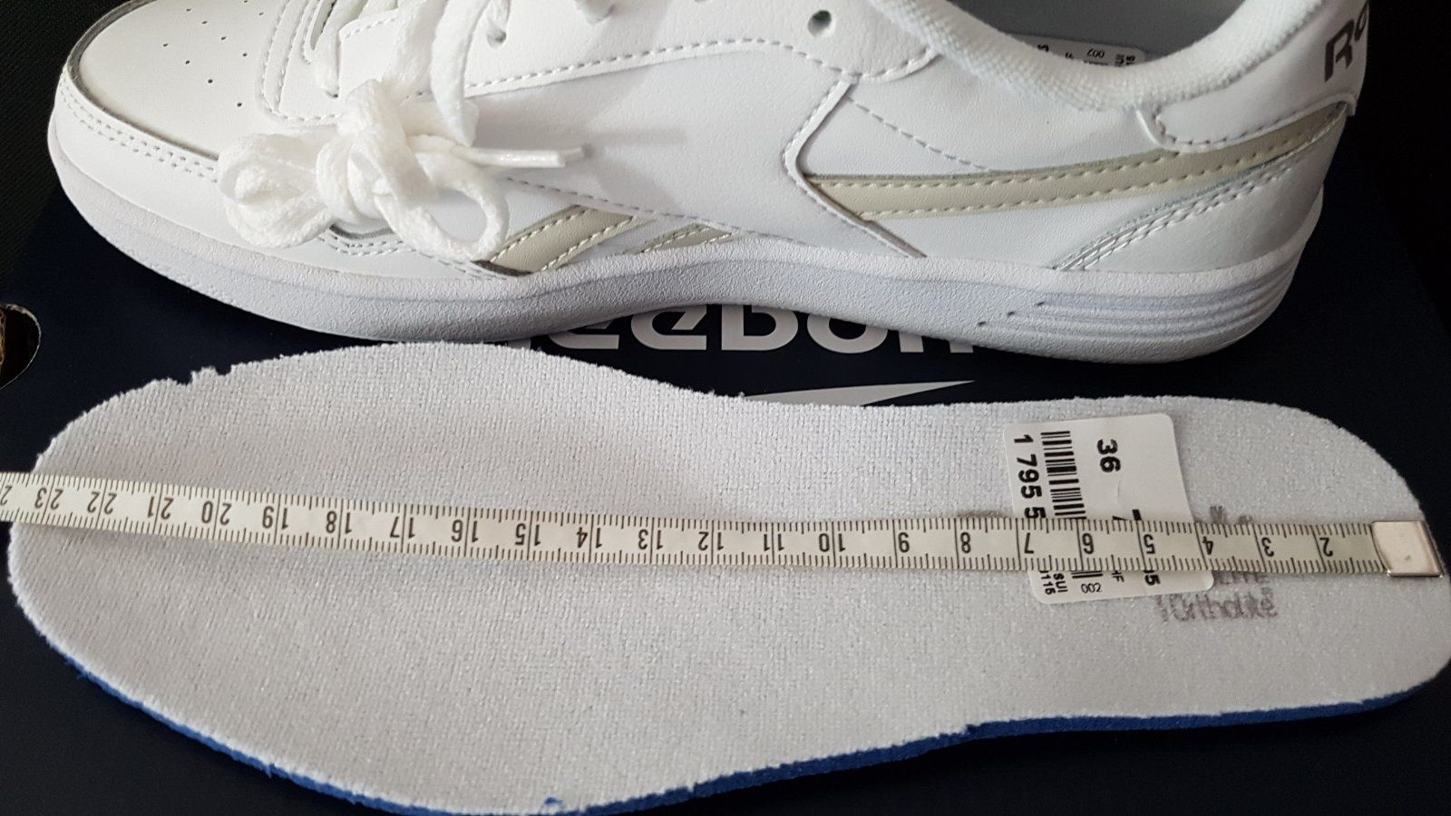 Кроссовки из нат.кожи Reebok Royal Techque 36р,стелька 23,5см,оригинал