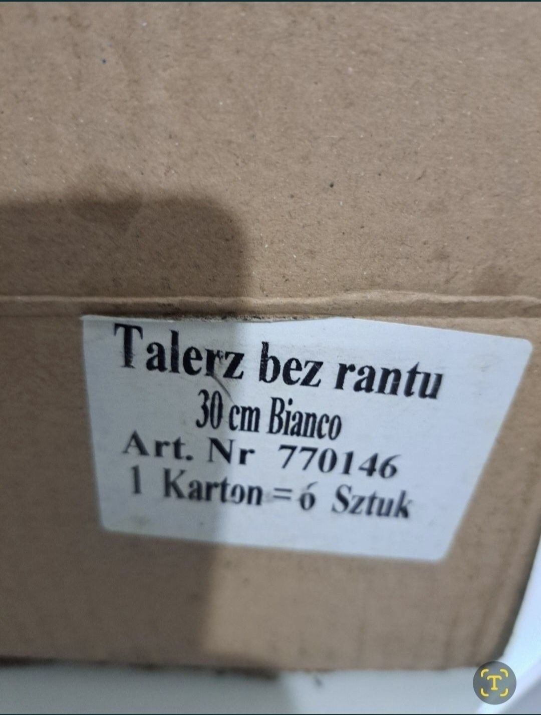 Hendi Fine dine talerz bez rantu 30 cm 6 sztuk