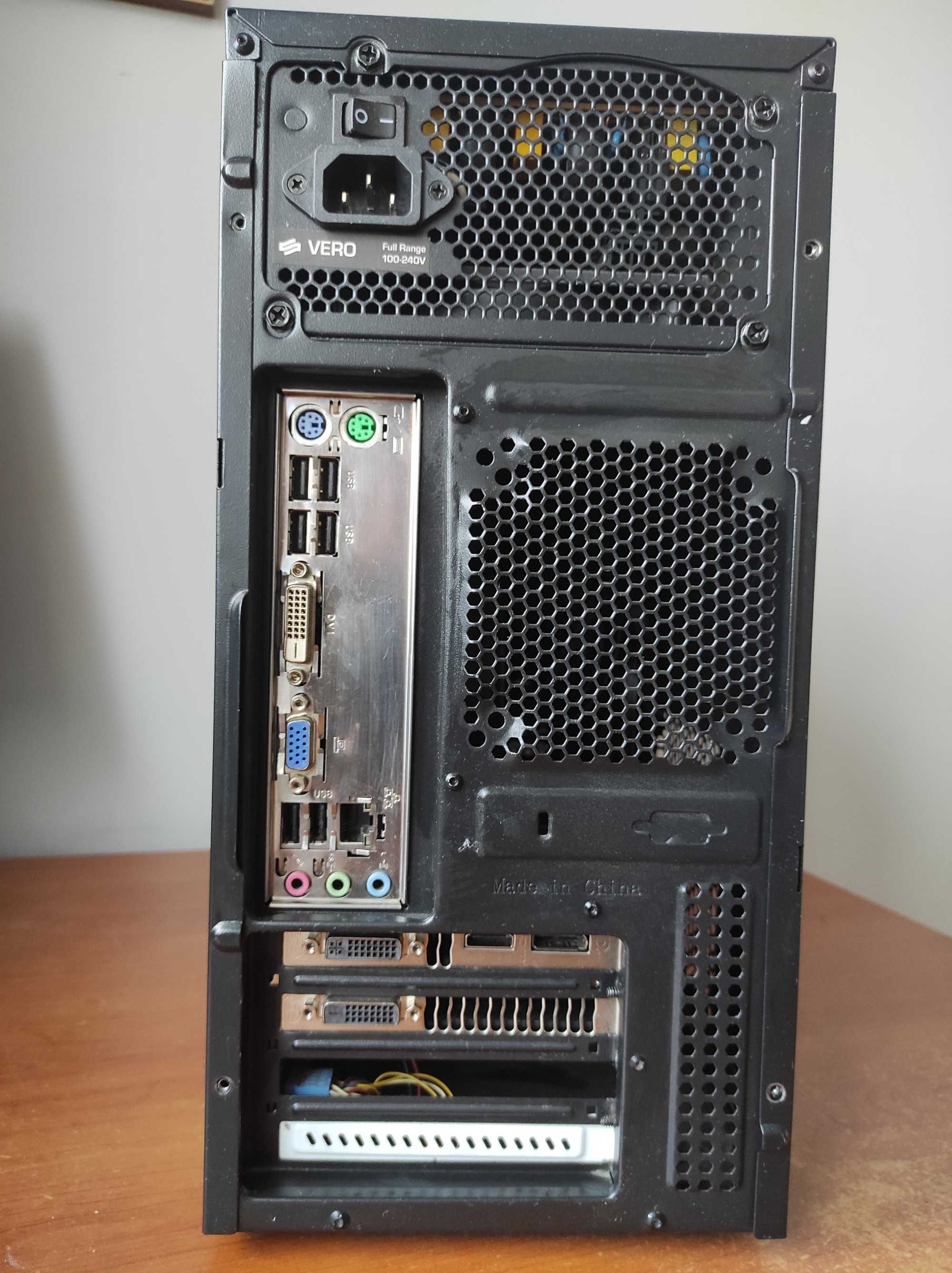 Komputer z monitorem PC i5 3470 4x3,6 GHz, 16GB RAM, 1TB HDD