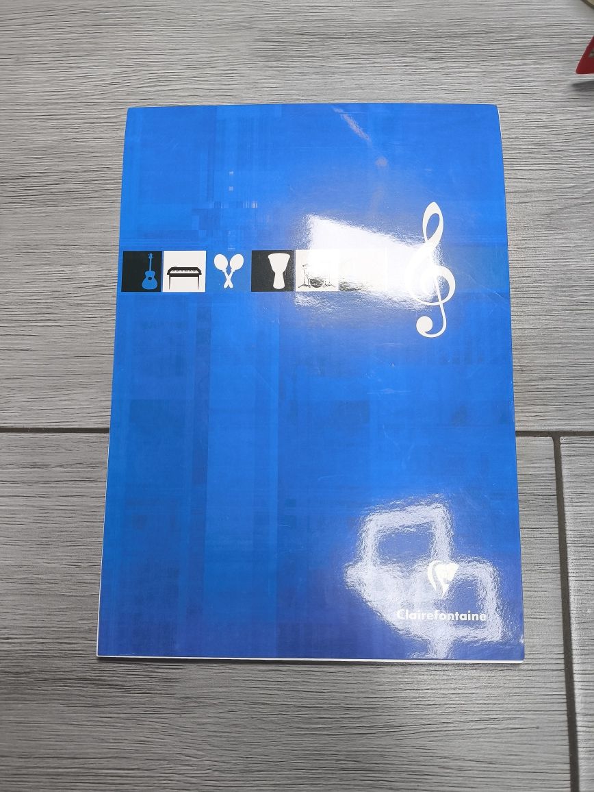 Zeszyt do nut 90g/m2 100 kartek A4