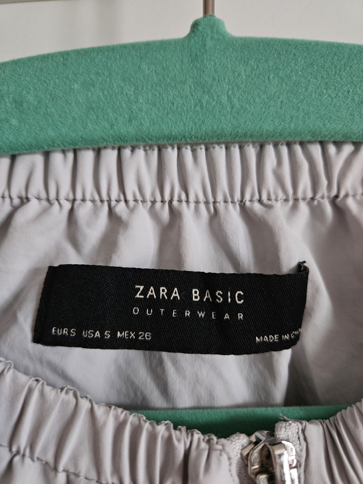 Zara Basic kurtka bomberka cienka r s