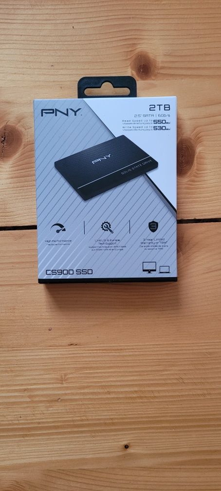 Продам SSD PNY 2TB CS900 SSD