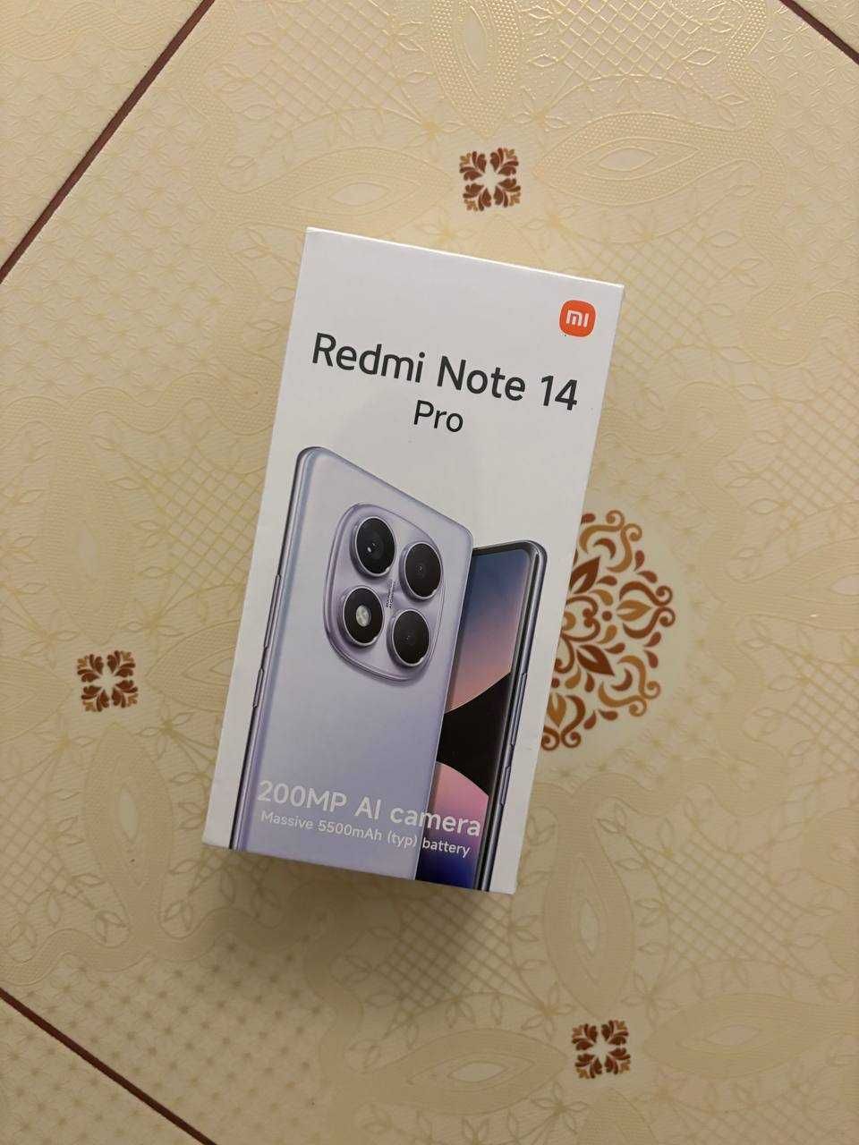 Xiaomi Redmi Note 14 Pro 8/256GB,120Гц,Камера 200МП,батарея 5500mah
