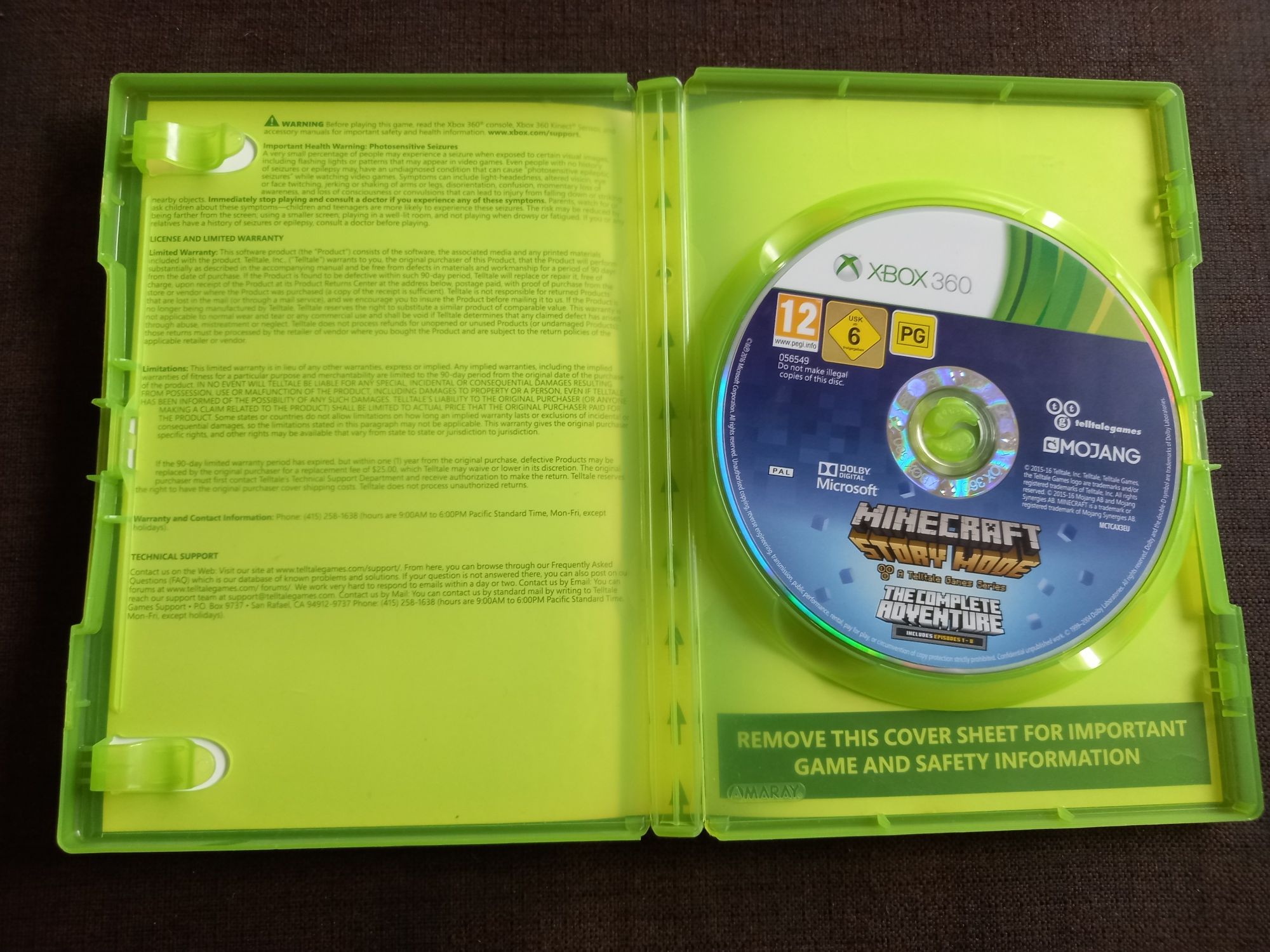 Gra Minecraft Story Mode The Complete Adventure na xbox 360