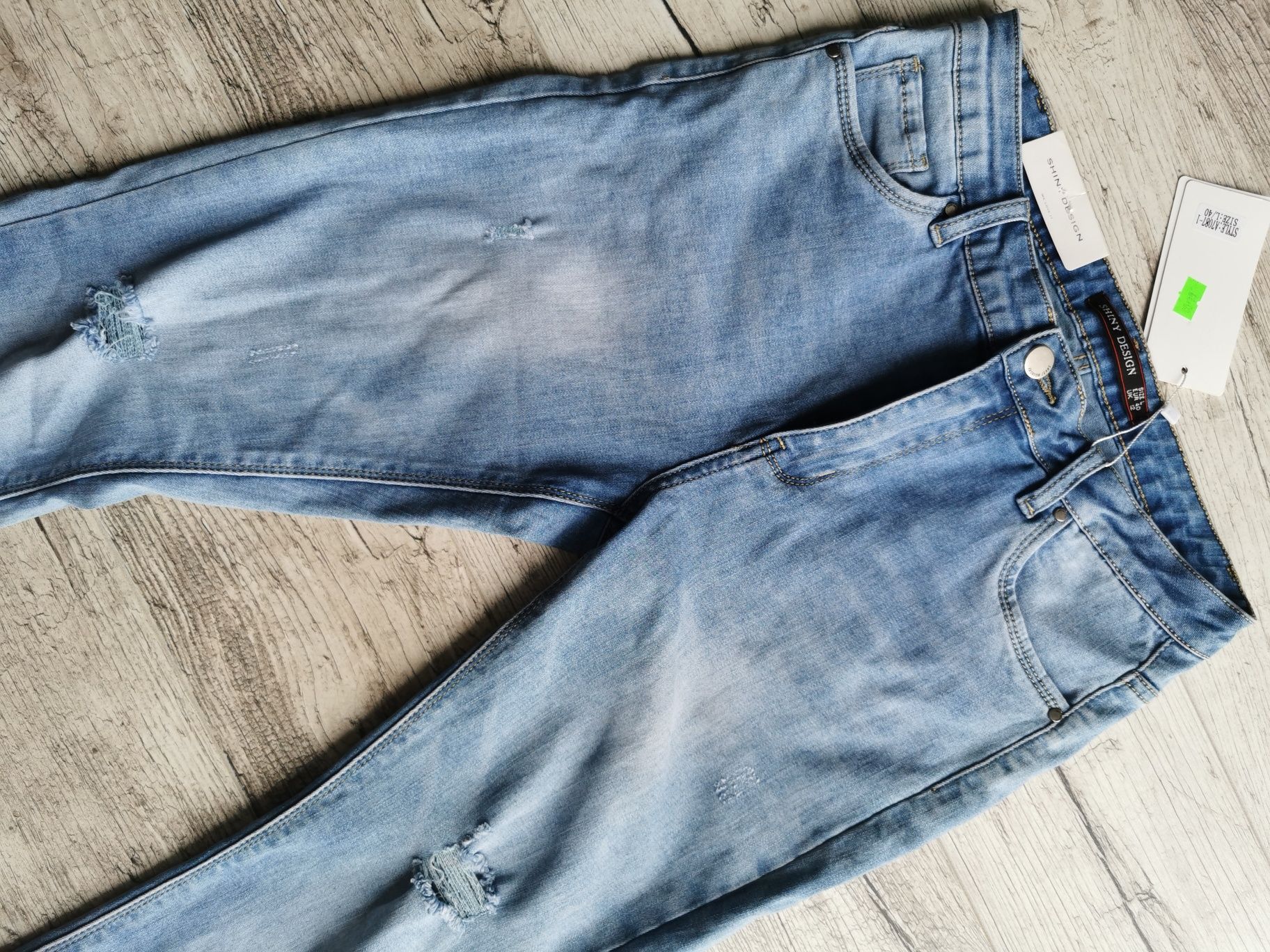 Spodnie damskie jeans 40