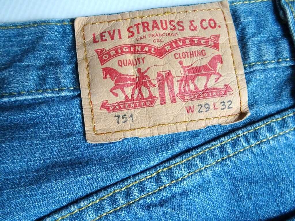 Levi's spodnie jeansowe męskie r. 29 / 32 super stan