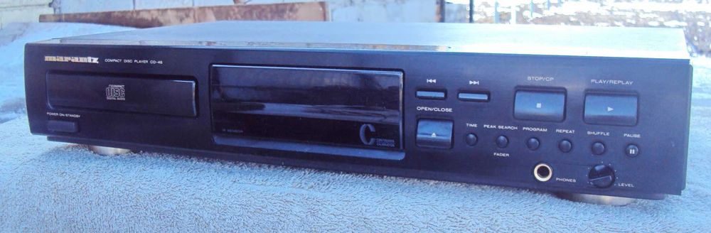 MARANTZ CD-46 стерео cd програвач з Німеччини\дефект
