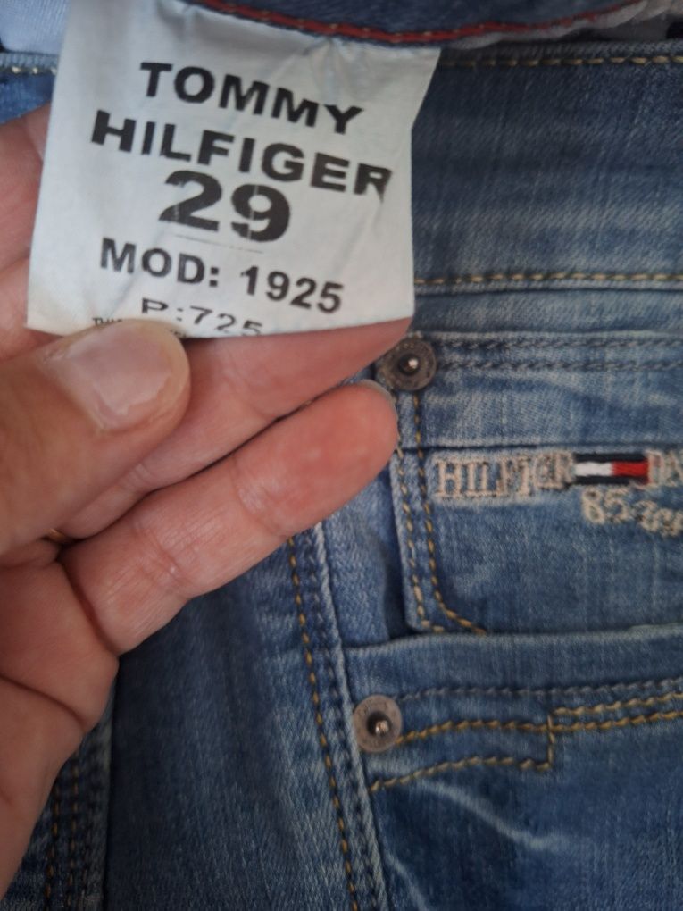 Spodnie jeansowe dżinsowe Tommy Hilfiger