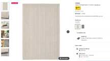 Tapete Ikea novo