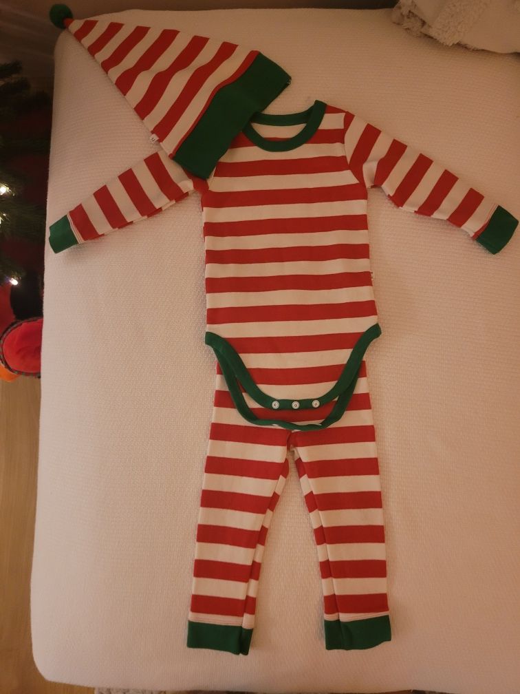 Pijamas/fatos de natal 12m/18m/ 2-3a