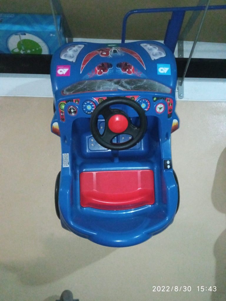 Carrinho automático do Homem Aranha