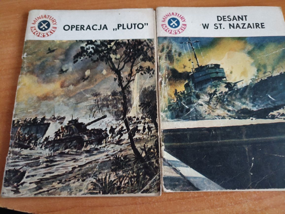 "Operacja""Pluto"" i "Desant w St. Nazaire" Miniatury Morskie