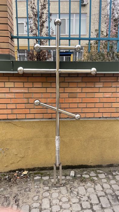 Хрест нержавійка , хрест на могилу з нержавійки